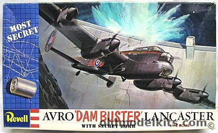 Revell 1/72 Avro Dam Buster Lancaster With Secret Bomb, H202-198 plastic model kit